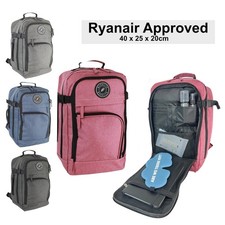Ryanair Approved Cabin Bag Under Seat Baggage 40x25x20cm Luggage Carry On Travel