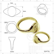 18ct Solid Yellow Gold