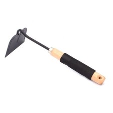 Mini Swan Neck Hoe with Handle Soil Hand Fork Digging Dutch Cultivator