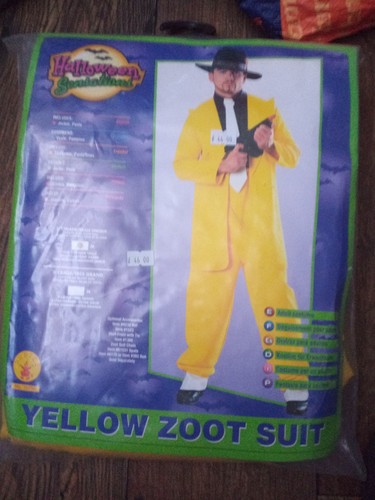 Rubies yellow zoot suit - yellow,