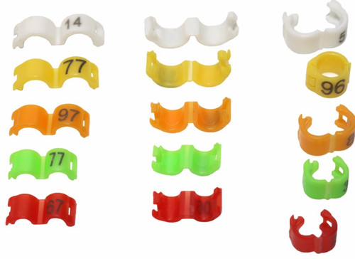 100pcs small leg rings - rings, 2.7mm