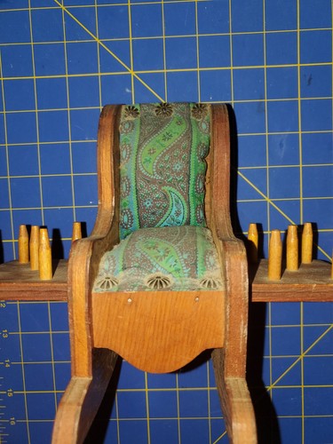 Vtg rocking chair folk art - vtg,
