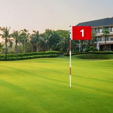 Golf backyard garden set Flag