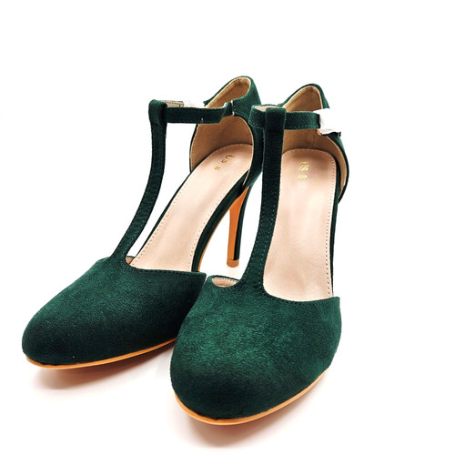 Womens size emerald green t - 8,