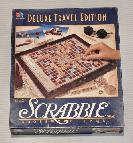 Scrabble deluxe travel edition - scrabble,