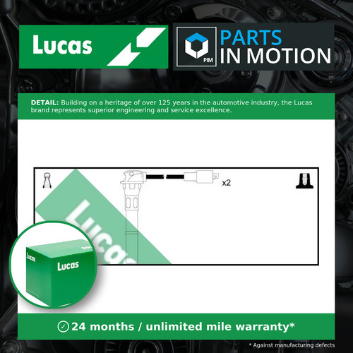 Leads ignition cables - ignition, set