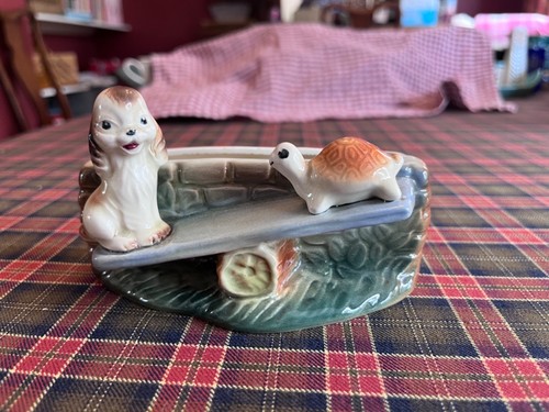 Hornsea pottery dog tortoise - pottery,
