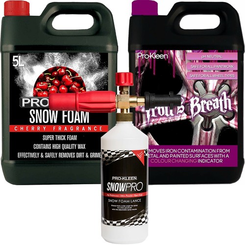 Prokleen snow foam with iron - prokleen,