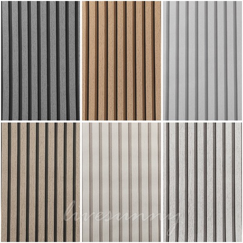 Wooden slat panelling - wooden,