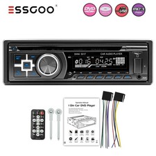 ESSGOO Single 1 DIN DVD CD Car