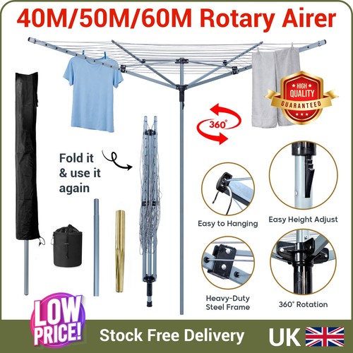 Arm 50m rotary - 50m, airer