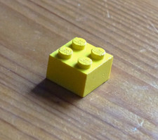 Vintage Lego Yellow 2 X 2 x 1