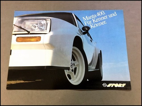 1981 opel manta 400 - 1981,
