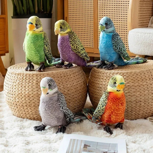 Lifelike parrot plush soft - parrot, –