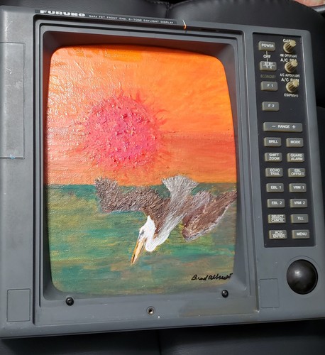 Vintage furuno radar front - furuno,