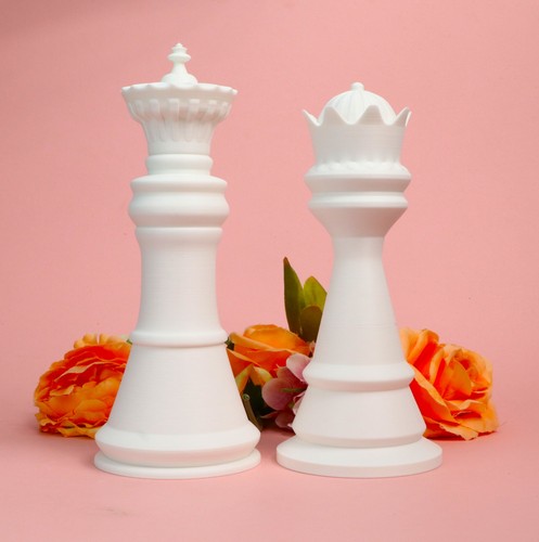 Large king queen chess - king,