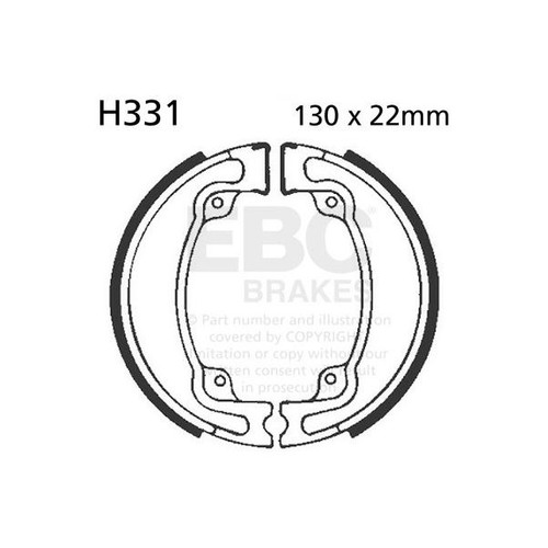 Ebc brake shoe - brake, set