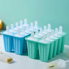 12x Ice Lolly Cream Maker Mold