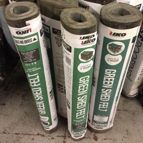 Brand new iko roofing - iko, shed