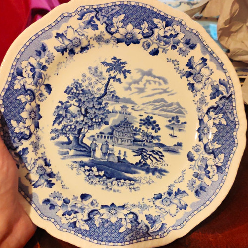 Seaforth blue white - blue, &