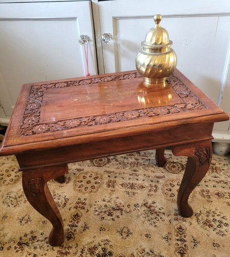 Vintage carved indian - vintage, wood