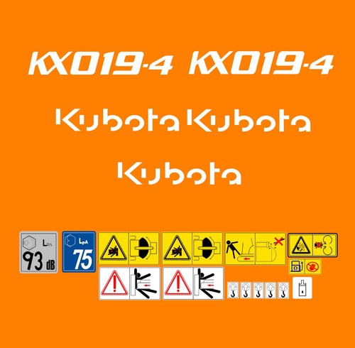 Kubota kx019 mini - kubota,