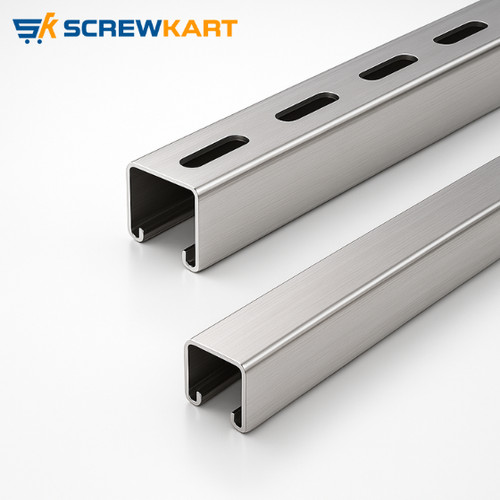 Unistrut type plain - plain, slotted