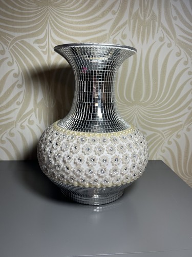 Large 33cm silver - large, mirrored