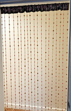 Rod Pocket Acrylic Beaded