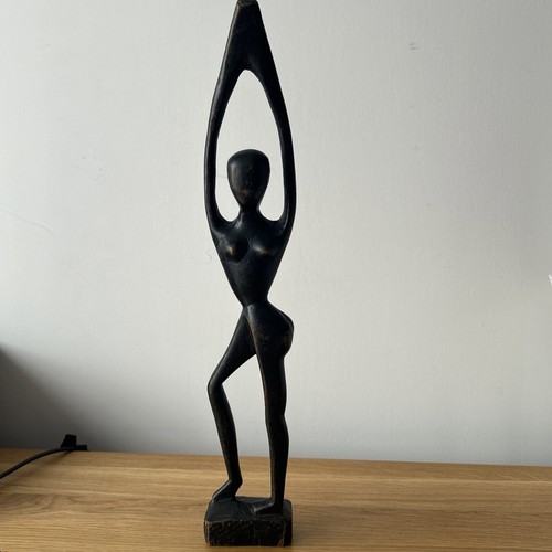 Wooden sculpture african - wooden,