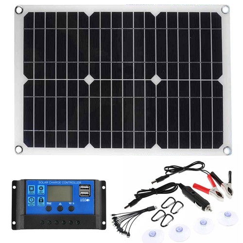 Solar panel kit - panel, 100a