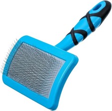GROOM PROFESSIONAL Curved Soft Slicker Dog Brush - Grooming Medium 