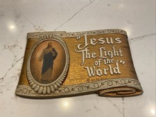 Vintage JESUS THE LIGHT OF THE