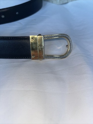 Vintage reversible gucci - reversible, belt
