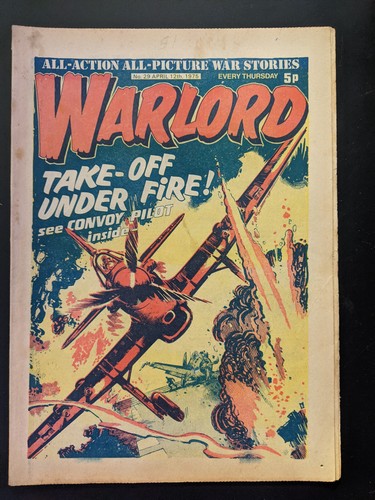 Warlord comic april - warlord,