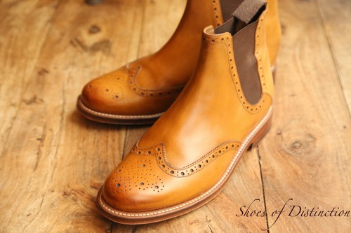 Grenson tan brown burnished - grenson,
