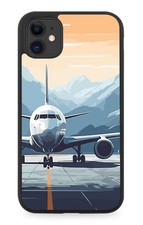 Jumbo Jet On The Runway Rubber