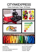 100 A3, plus A3+, A4, pre-cut mug 24 x 10cm,sublimation paper heat transfer pack