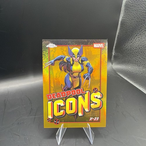 Topps chrome deadpool icons - deadpool,