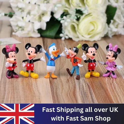 6pcs mickey mouse clubhouse - mickey,