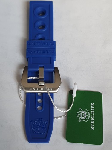 Steeldive blue 22mm auto - steeldive,