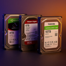 HDD 1.5 - 4TB WD Seagate 3.5" SATA Internal PC CCTV PS XBOX RRP x 5