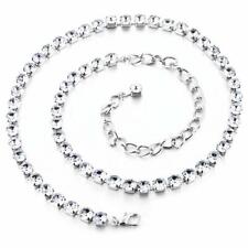 Diamante Diamond Ladies Waist Chain Belt Silver Women's Dress Fashion Jewellery
