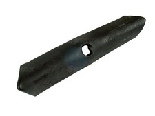 25 x SPRING TINE CULTIVATOR TIPS (190mmx40mmx5mm) FOR MASSEY KONGSKILDE.