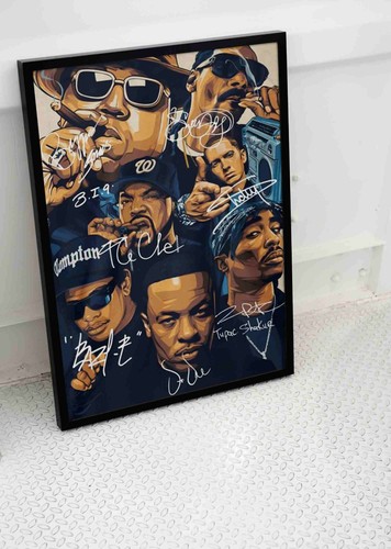 2pac poster eminem - poster,