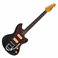 Seattle Select Legacy Electric Guitar by Gear4music Vintage Black