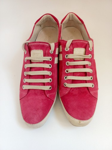 Emma hope pink - pink, suede