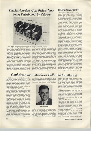 1955 paper kilgore - paper, toy