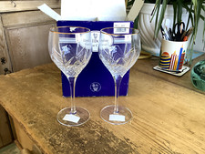 2 Boxed Royal Doulton Crystal
