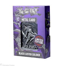 Yu-Gi-Oh! Limited Edition Collectable Metal Card - Black Luster Soldier 